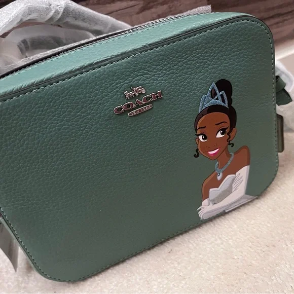 Coach Bags Coach Green Crossbody Bag With Disney Princess